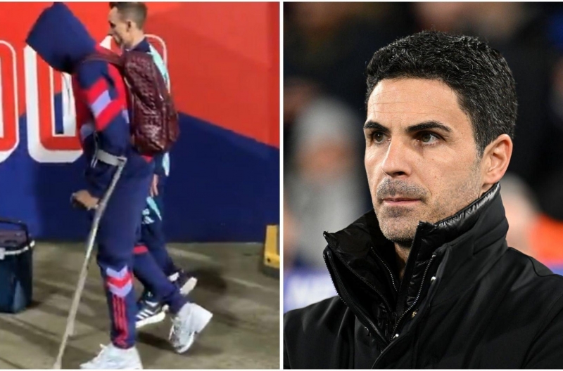 Mikel Arteta cập nhật chấn thương của Saka. Ảnh: Chụp màn hình