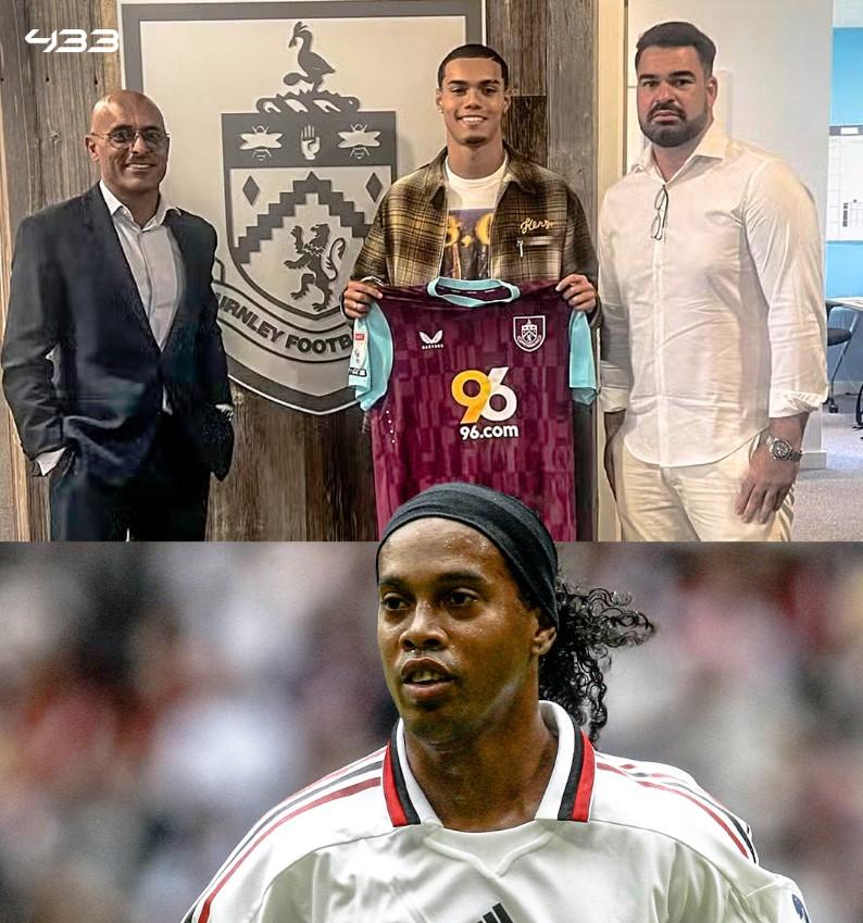 Con trai Ronaldinho hiện đang thi đấu cho Burnley ở giải hạng Nhất Anh.